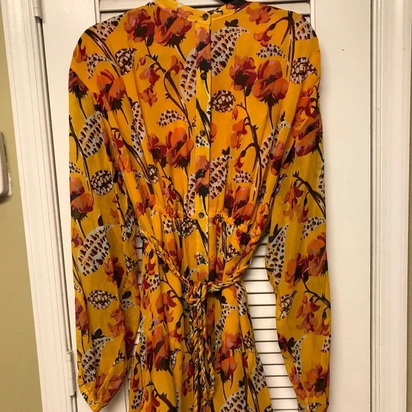 NWT A.L.C. Jen dress in yellow - Picture 2 of 5